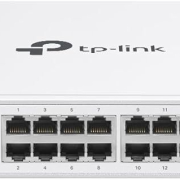 TP-Link Festa FS328GP 28 Port Gigabit Smart Managed PoE Switch 24 PoE+ Port @250W, 4 x SFP Slots Self-Organizing Network Free Cloud Static Routing,